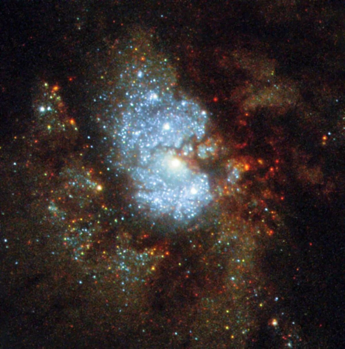 Программа рабочего стола фото космоса телескопом хаббл Hidden' Spiral Galaxy Sparkles in Breathtaking Hubble Photo