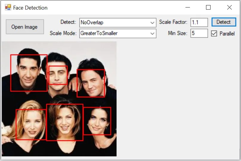 Программа распознавания лиц по фото бесплатно Image Face Detection with C# NET - DevInDeep NET with Source Code