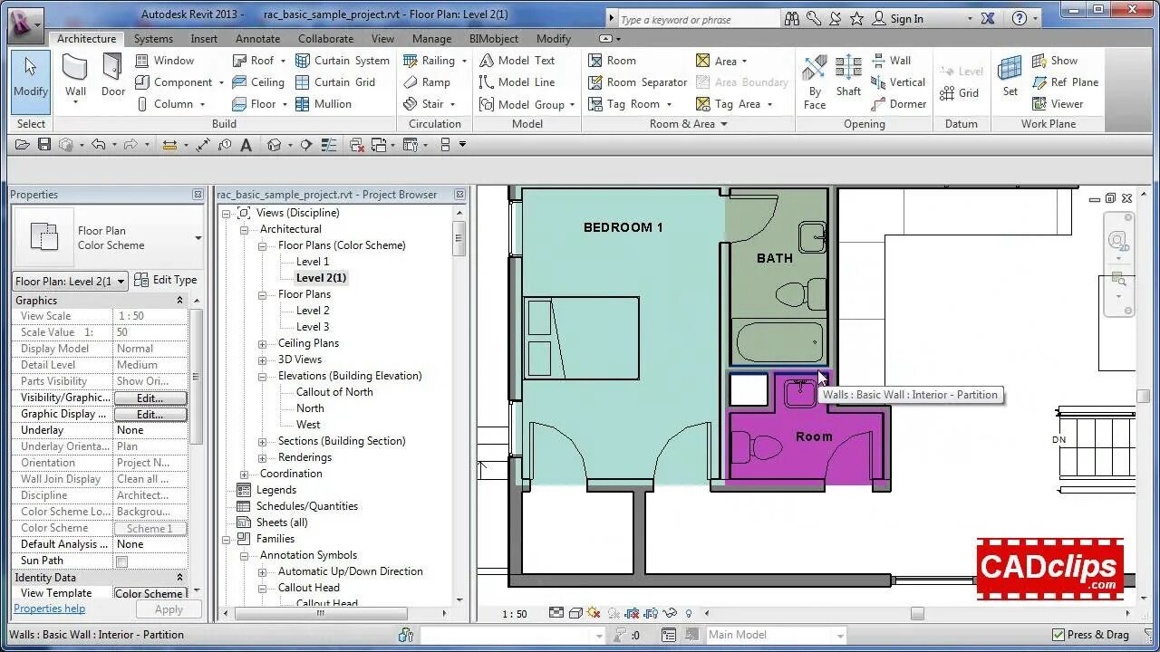 Программа revit для дизайнеров интерьера REVIT 2013 VIEW TYPES 02 CREATE PLAN VIEW TYPE AND TEMPLATE - YouTube