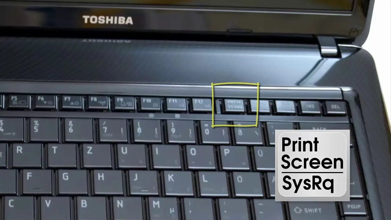 Программа сделать фото на ноутбуке How to screenshot on Toshiba laptop Windows 10 - YouTube