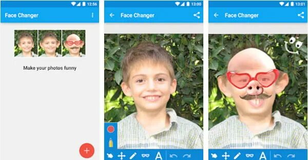 Программа смешных фото Приложение Top 12 Funny Face для устройств Android и iOS