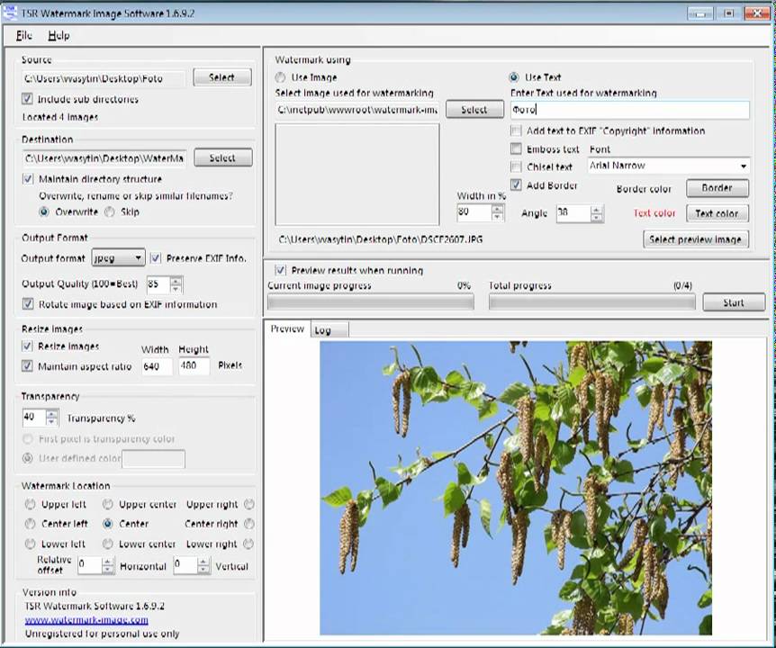 Программа создания водяных знаков на фото TSR WaterMarks бесплатная программа для создания водяных знаков - YouTube