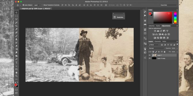 Программа старая фото How to Easily Restore an Old Family Photo Using Photoshop (With images) Old fami