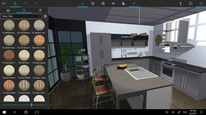 Программы для визуализации дизайна интерьера Developer BeLight Software has just brought Live Home 3D to the Windows Store, a