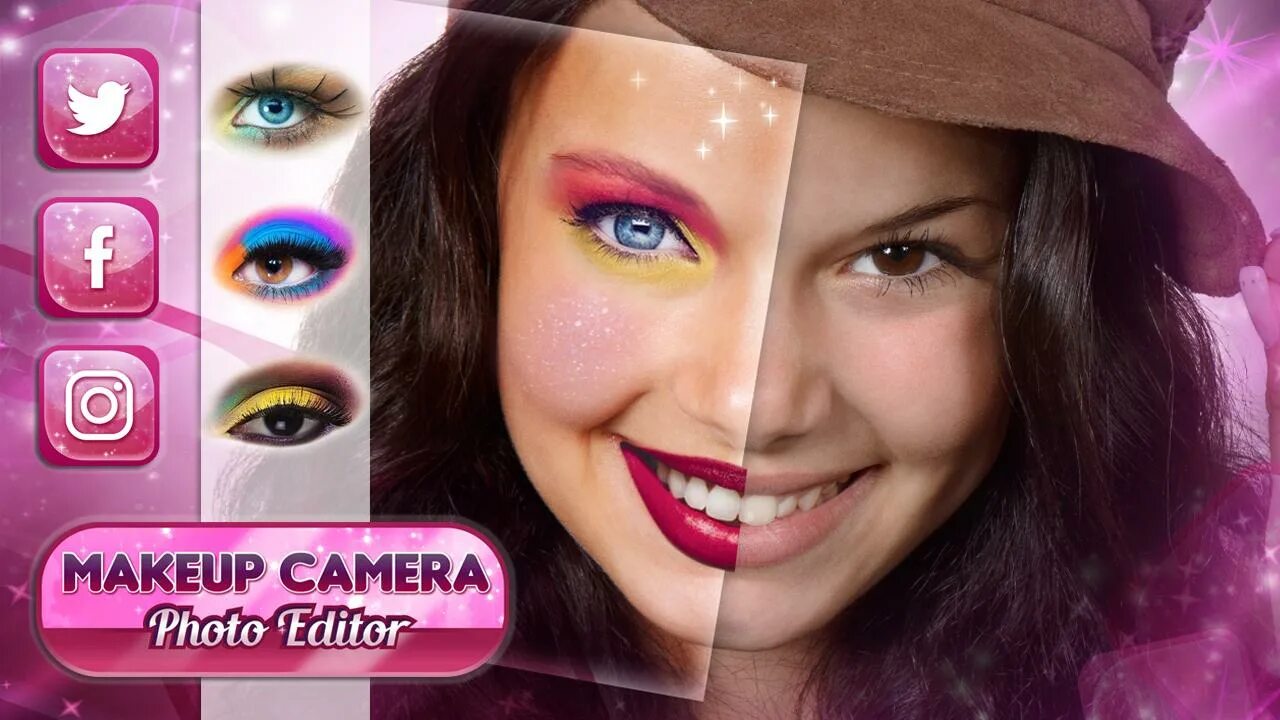 Программы онлайн макияж фото бесплатно APK Makeup Camera Photo Pro untuk Muat Turun Android