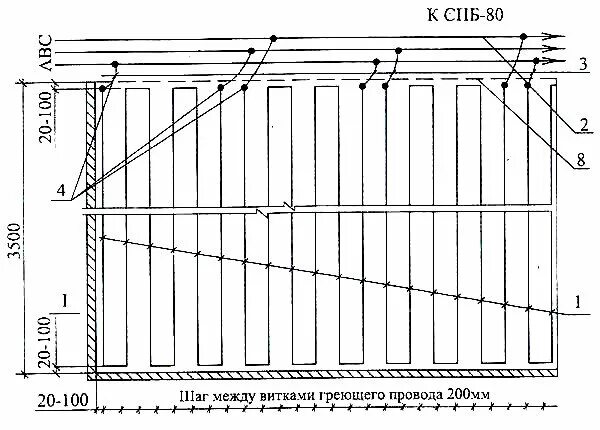 Прогрев бетона трансформатором схема подключения проводов Провод для прогрева бетона ПНСВ-1,0 - изготовление, купить в Санкт-Петербурге