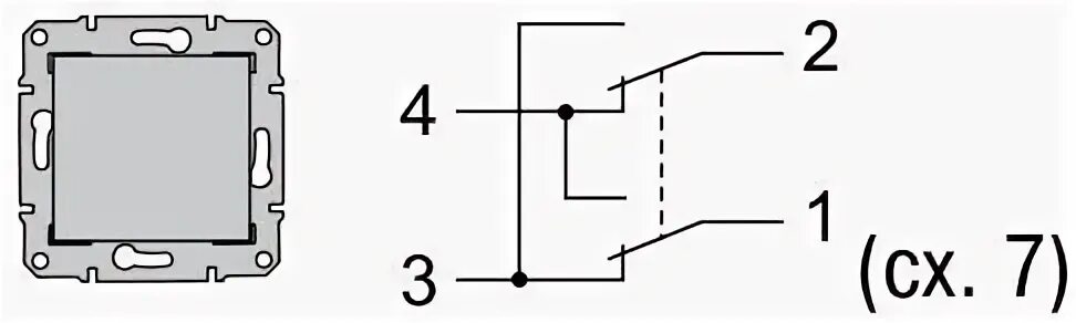Проходной выключатель шнайдер электрик схема подключения Схема подключения перекрестного выключателя шнайдер