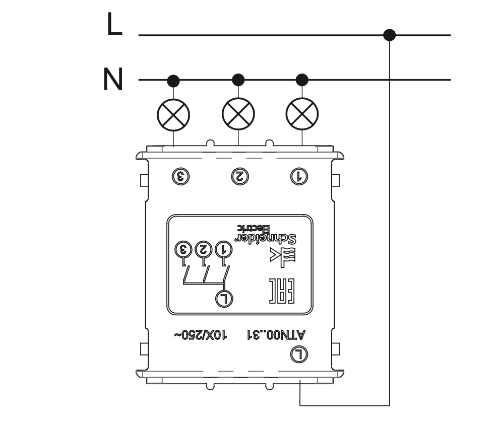 Проходной выключатель шнайдер электрик схема подключения Купить - Выключатель 3-кл, жемчуг - Systeme Electric - AtlasDesign - ATN000431