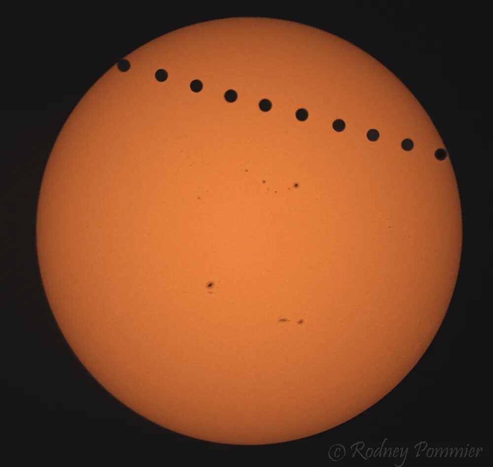 Прохождение венеры по диску солнца фото Entire transit of Venus - Astronomy Magazine - Interactive Star Charts, Planets,