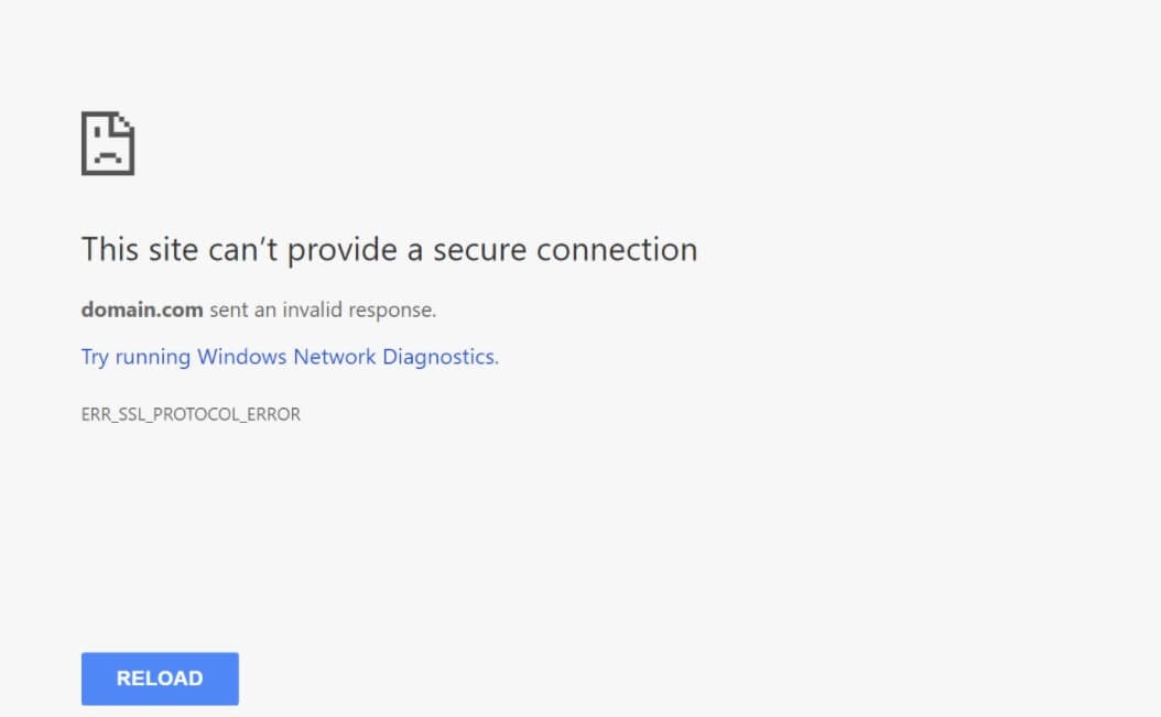 Произошла ошибка безопасного подключения Fix "This site can’t provide a secure connection" error in MAMP