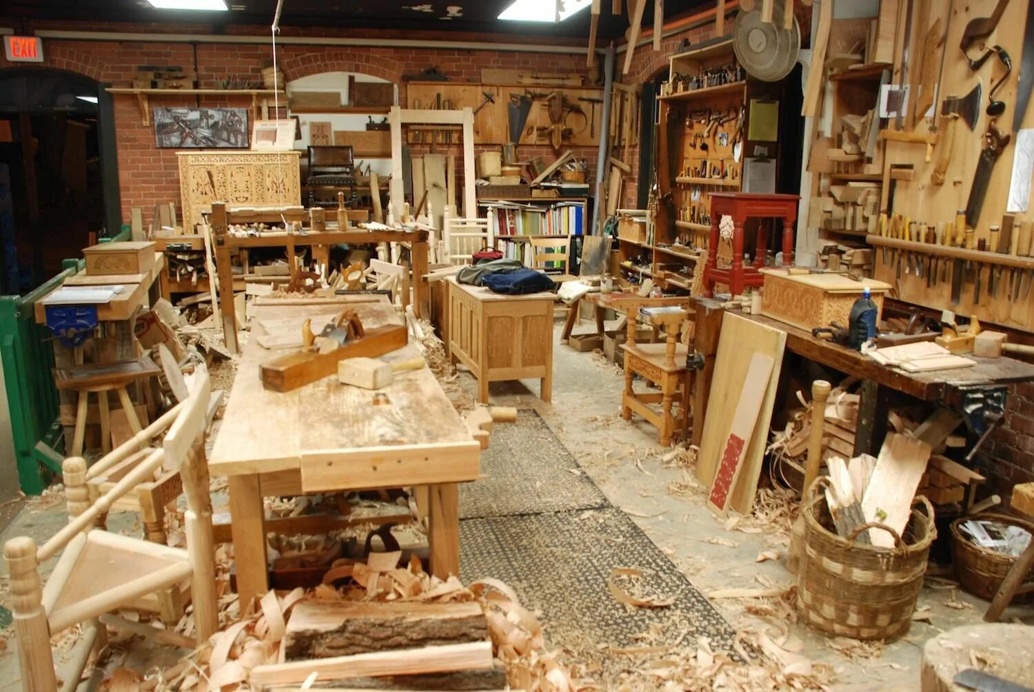 Производства мебели и предметов интерьера #5: $1,000 to Outfit a Woodworking Shop - Crafted Workshop Woodworking shop, Woo