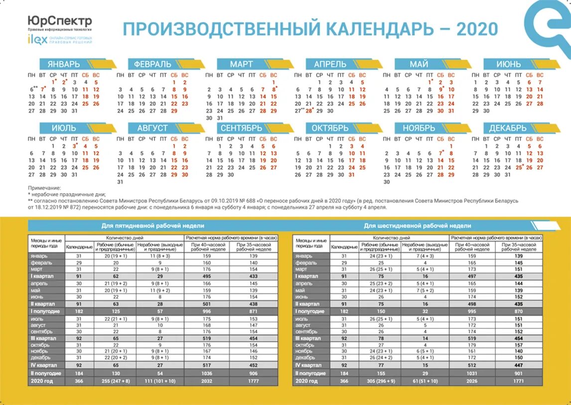 Производственный календарь 2015 года с праздниками Производственный (рабочий) календарь на 2020 год в Беларуси - ilex