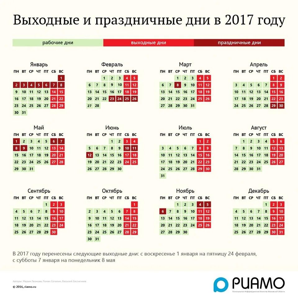 Производственный календарь 2016 года с праздниками Праздники - все записи по теме