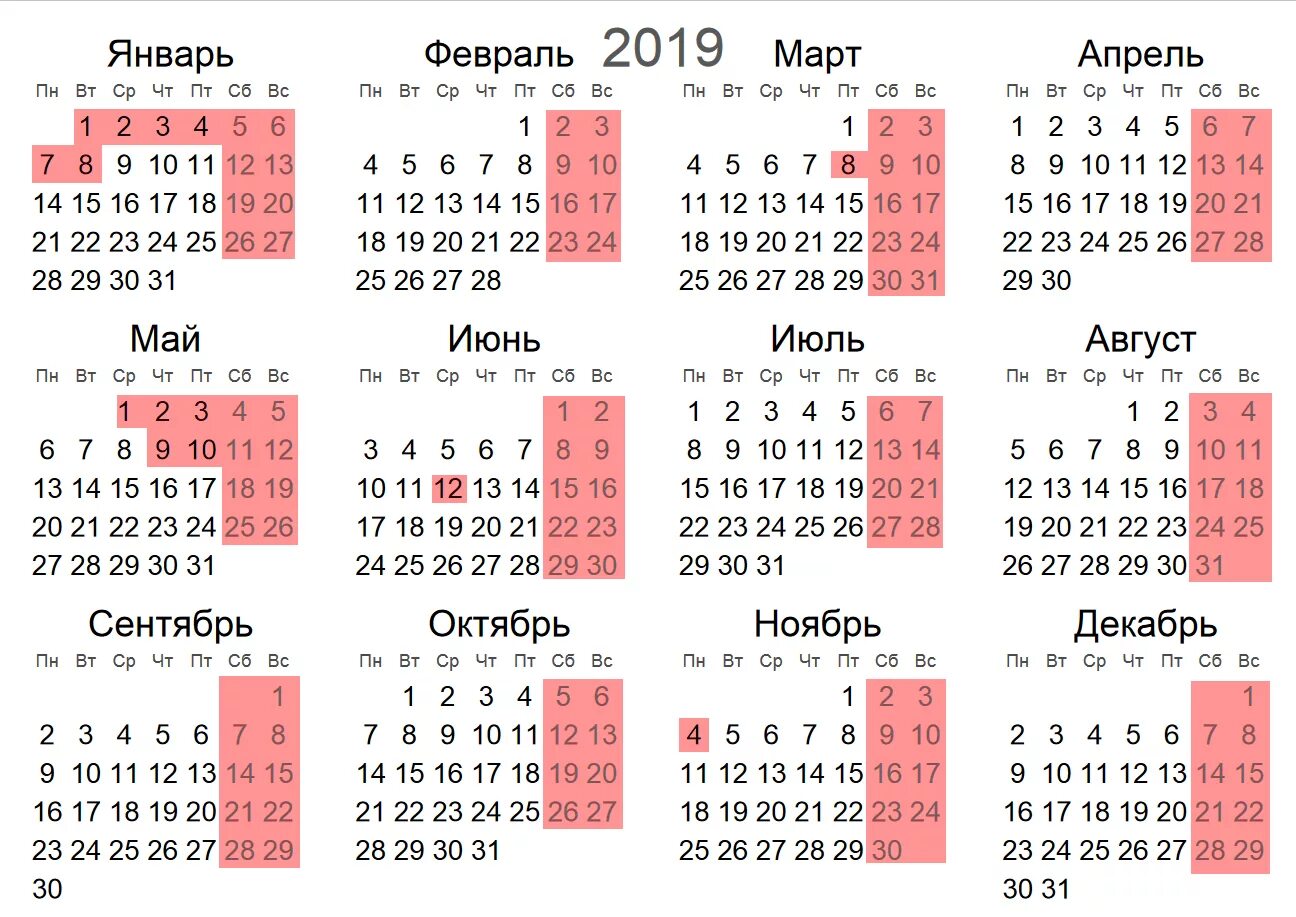 Производственный календарь 2019 года с праздниками Как будем отдыхать в новом году? Календарь праздников БРИЦ Благовещенский районн