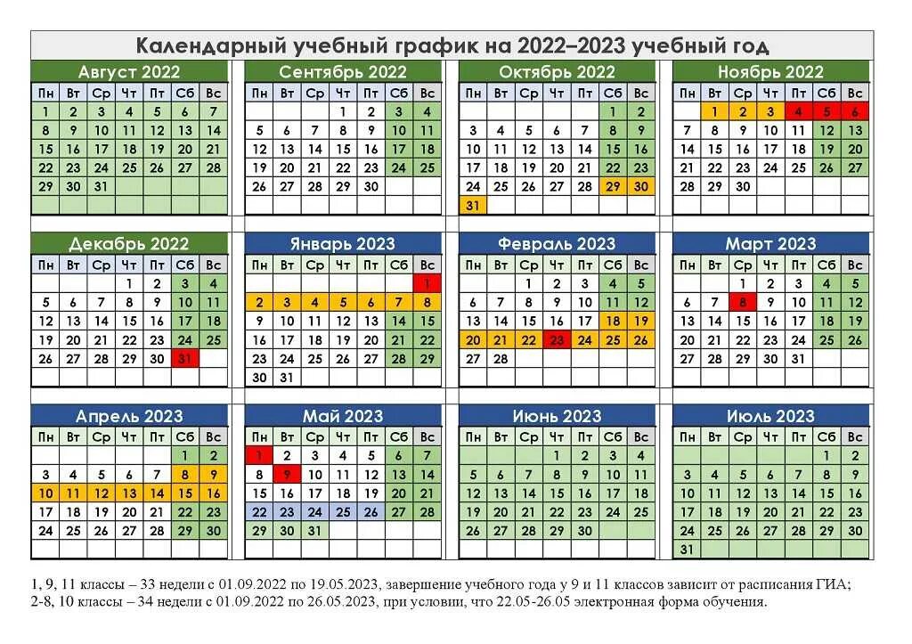 Производственный календарь 2025 с каникулами 5 неделя 2023 календарь