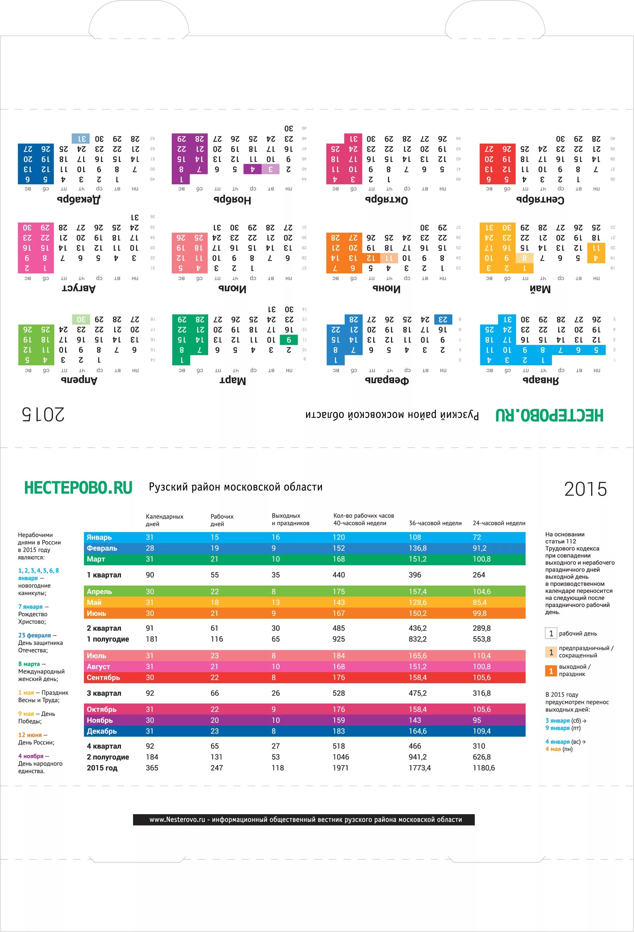 Производственный календарь 2025 суперджоб Производственный календарь на 2015 год " Нестерово - всё будет хорошо! 29 август