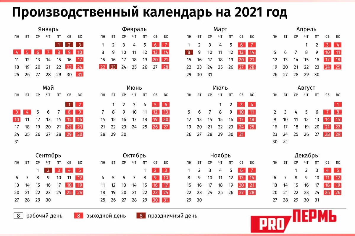 Производственный календарь на 2021 год Нерабочие дни декабрь 2023 январь 2024