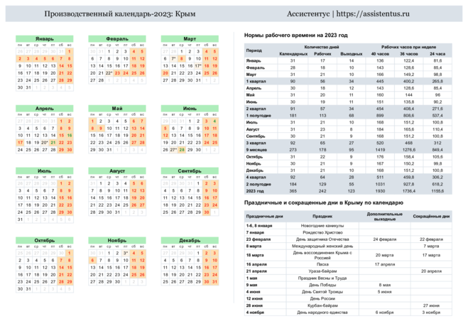 Производственный календарь на 25 год крым Где смотреть, скачать производственный календарь Республики Крым на 2023 г?