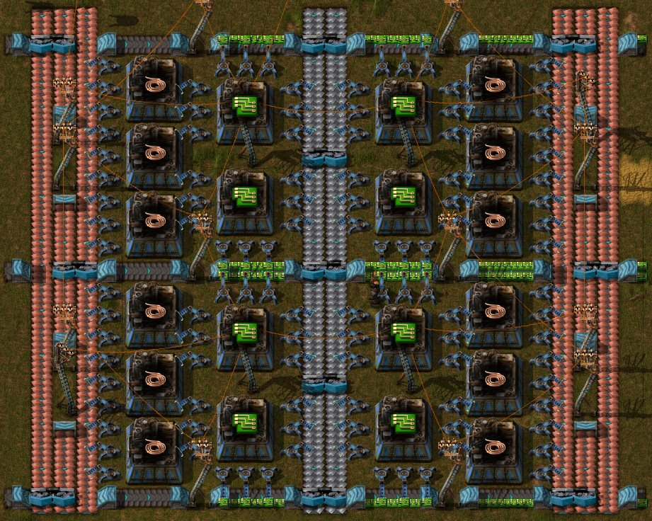 Производство электросхем Yet another green cells build :) - Factorio Forums Circuit design, Factory desig