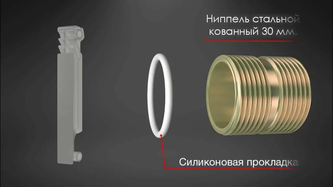 Прокладки для подключения радиаторов отопления Биметаллический радиатор. Купить биметаллические радиаторы отопления - YouTube