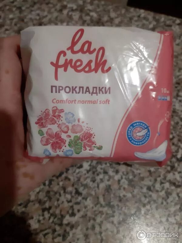 Прокладки в магните фото Отзыв о Прокладки comfort normal soft "La fresh" Для меня пойдет.