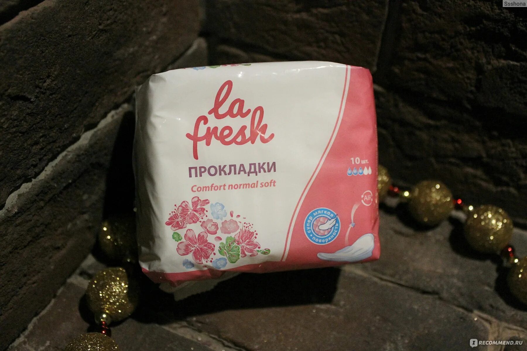 Прокладки в магните фото Прокладки АО "Тандер" La fresh comfort normal soft - "Дешёвые прокладки из "Магн