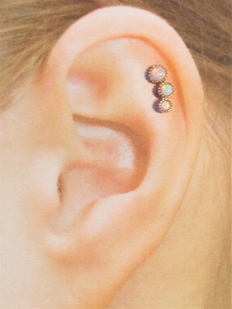 A Guide to Ear Piercing by New York Adorned's J. Colby Smith Cute ear piercings,