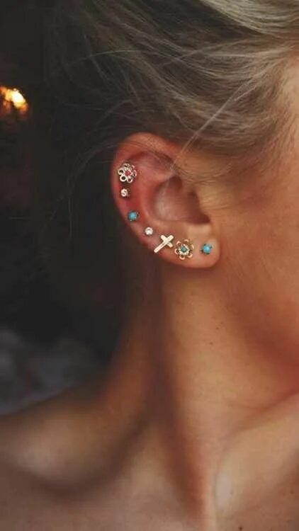 #2ndpiercedearrings #beautiful #cute #ear #ideas #piercing #women Ear Piercing I