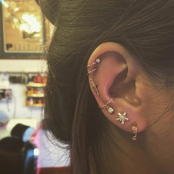 Прокол ушей пирсинг фото Instagram photo by Brian Keith Thompson * May 31, 2016 at 4:10am UTC Piercings d