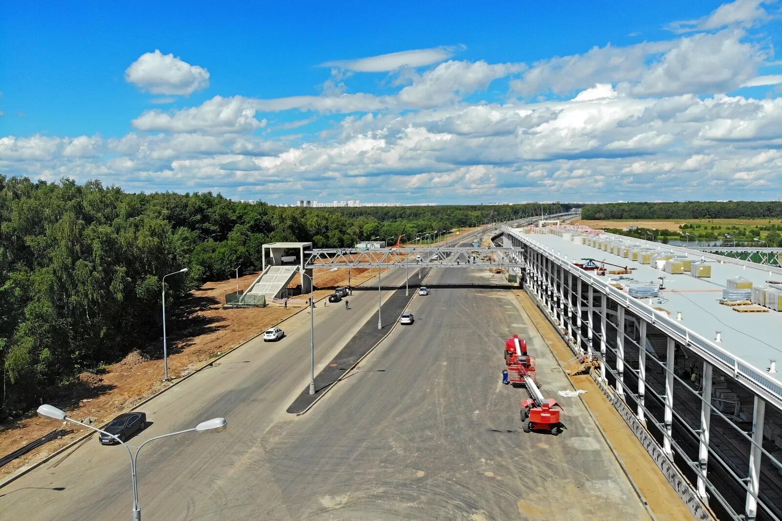 Прокшино фото района москвы Строительство дороги Солнцево - Бутово - Варшавское шоссе и линии метро от "Сала