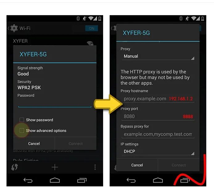Прокси сервер как подключить на андроид Как сменить IP-адрес на телефоне Андроид: как поставить новый айпишник