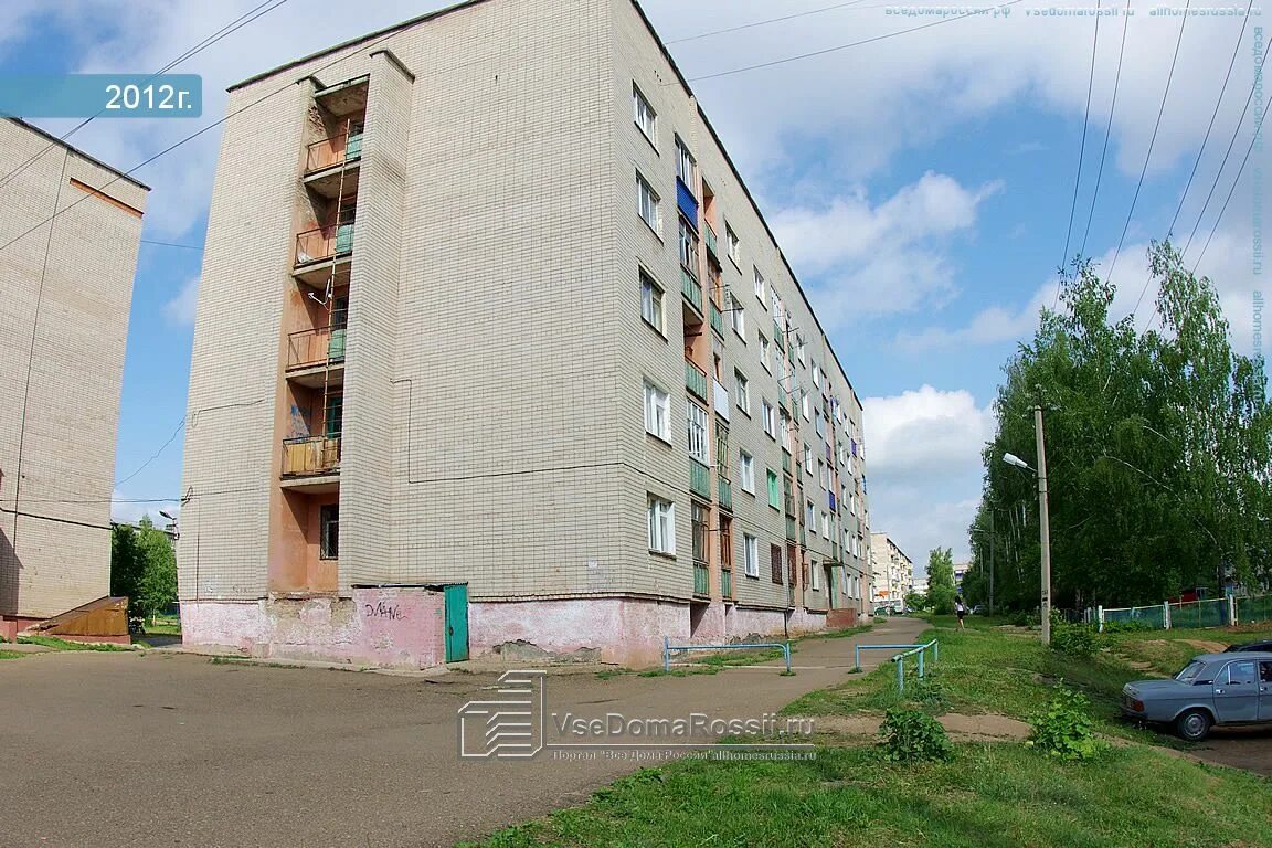 Пролетарская 9а елабуга фото Elabuga, Proletarskaya st house 6А. Apartment house