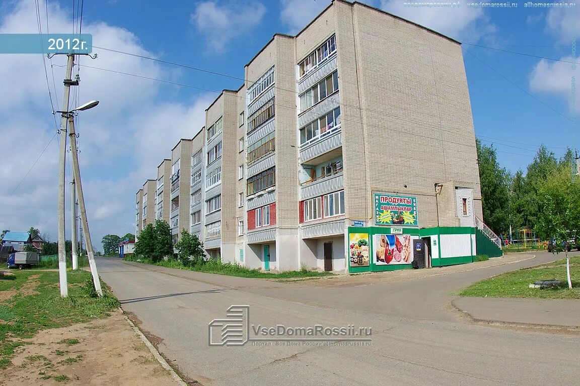 Пролетарская 9а елабуга фото Elabuga, Proletarskaya st house 2А. Apartment house