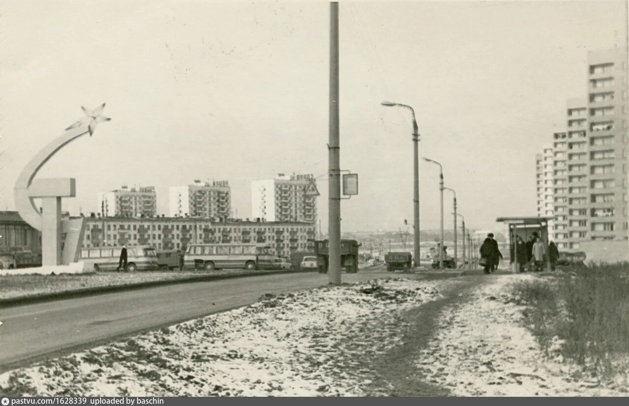 Пролетарский проспект фото Proletarian prospect. 1973 to 1974. Author:Frolov Konstantin Stepanovich 2022 Ис