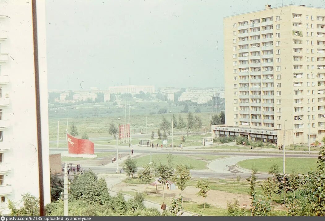 Пролетарский проспект фото 1980 годов Вид на Пролетарский пр-т и Москворечье - Retro photos