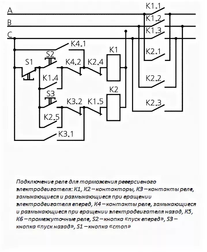 Промежуточное реле схема подключения РКС-М реле контроля скорости vserele.ru