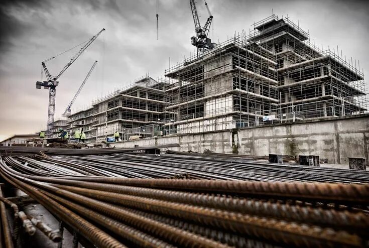 Промышленное строительство фото Construction site photography in London Construction site, Building, Building co