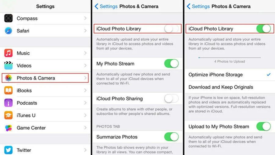 Пропали фото с айфона 3 Ways to Transfer Photos from iPhone to PC Using iCloud Tenorshare