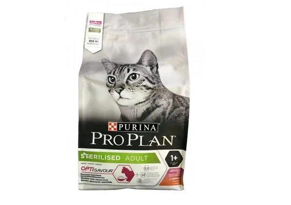 Проплан для кошек как выглядит Сухой корм PURINA Pro Plan "Sterilised" с уткой и печенью для стерилизованных ко