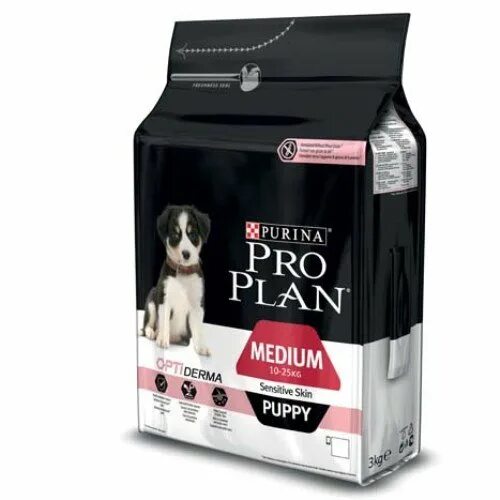 Проплан для щенков фото PRO PLAN OPTIDERMA MEDIUM PUPPY