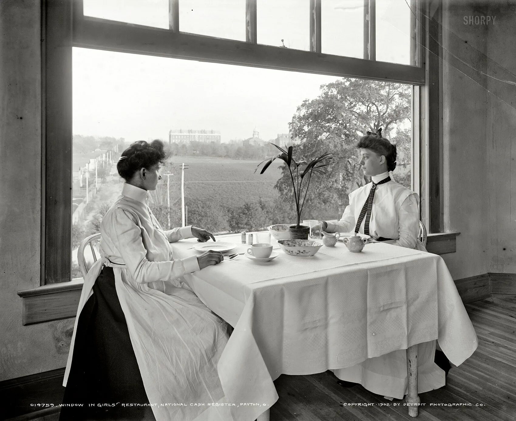 Прошлое ретро фото Working Lunch: 1902 Vintage photos, National cash register, Shorpy historical ph