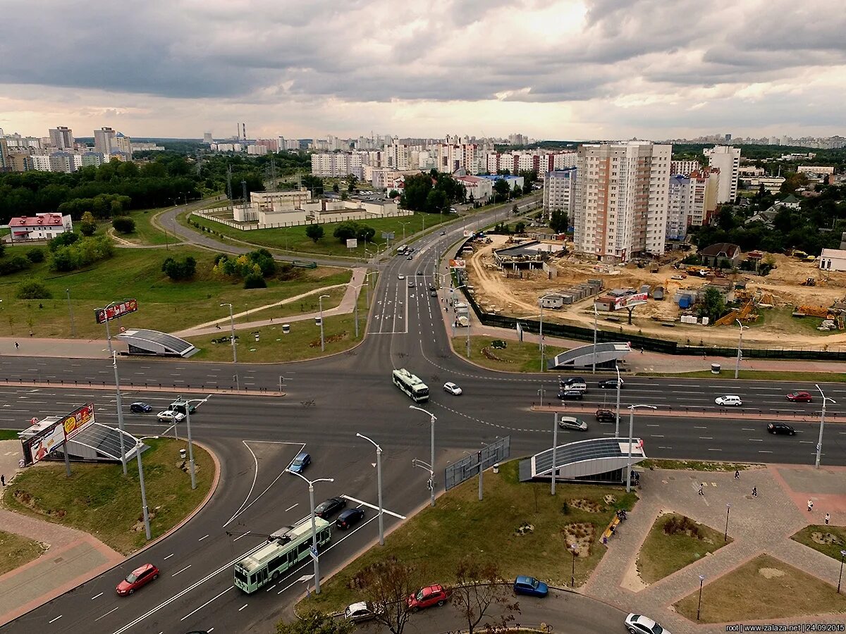 Проспект дзержинского минск фото Проспект в дзержинском районе