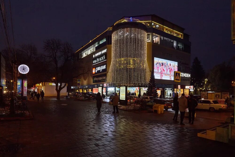 Проспект кирова пятигорск фото Вечерний Пятигорск :: Николай Николенко - Социальная сеть ФотоКто