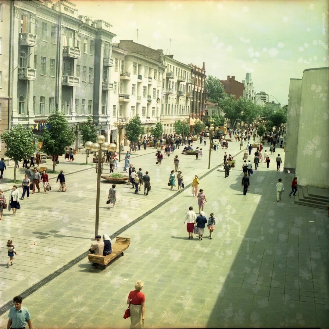 Проспект кирова саратов фото Kirov Avenue. Saratov. USSR. 1987 year. Photo from the archive of the Saratov ci