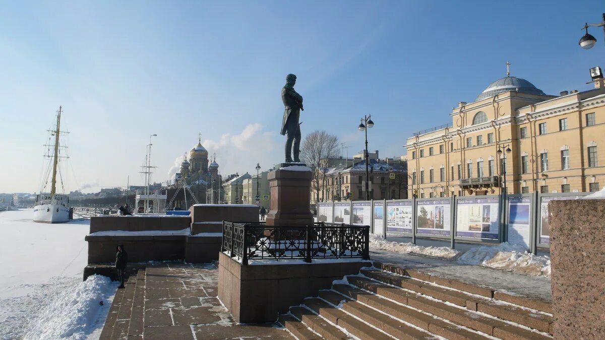 Проспект крузенштерна санкт петербург фото СПб.Памятник И.Крузенштерну :: Таэлюр - Социальная сеть ФотоКто