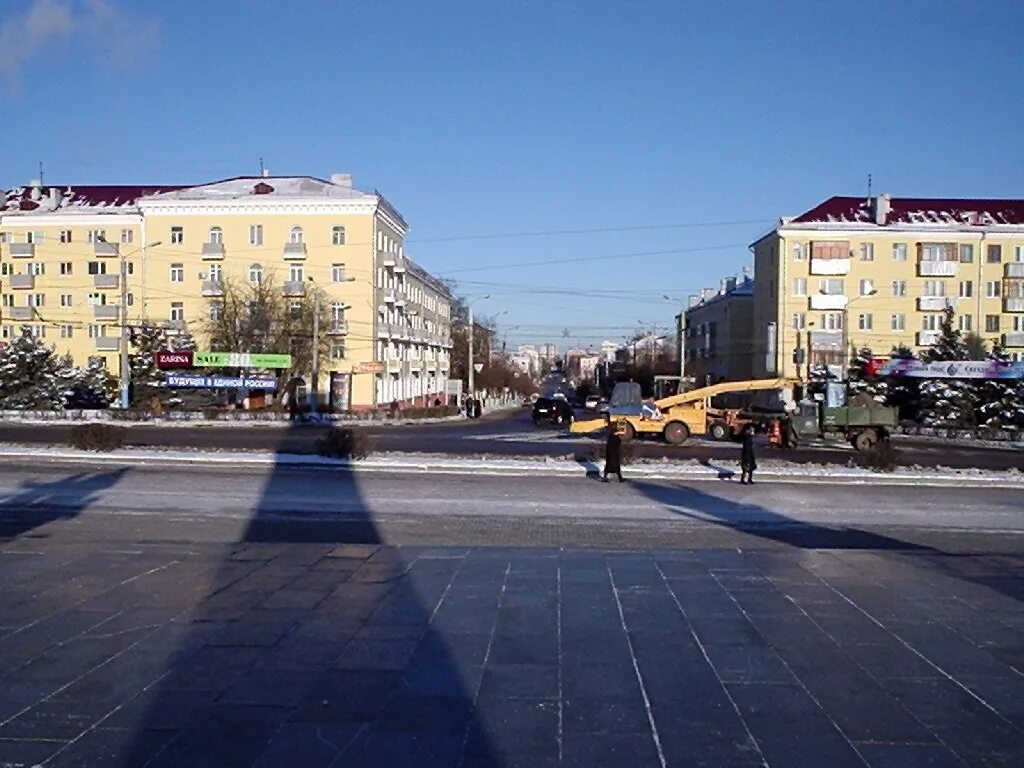 Проспект ленина брянск фото File:Lenin av. (пр-т.Ленина), Bryansk, Russia - panoramio.jpg - Wikimedia Common