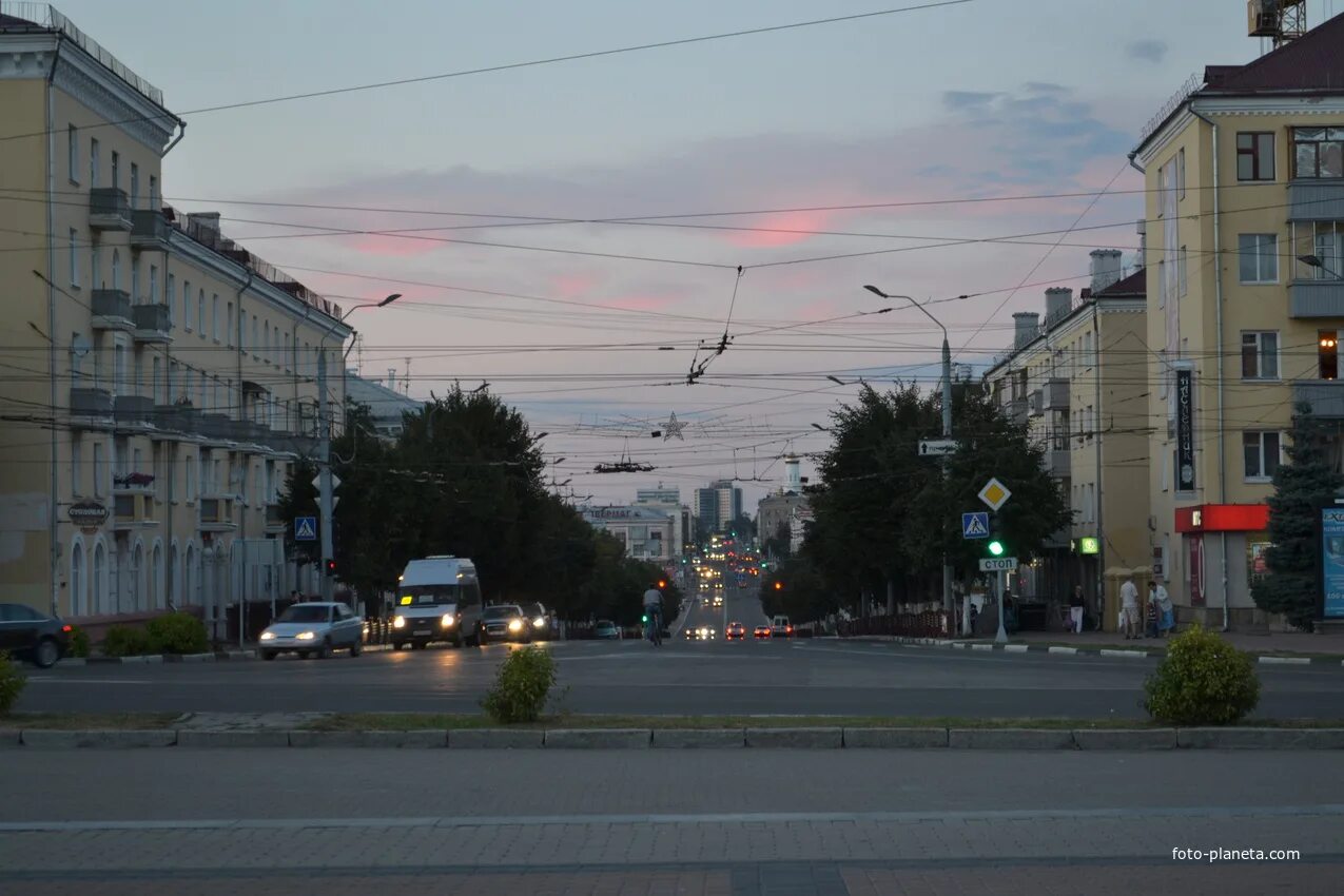 Проспект ленина брянск фото Пл. Партизан Брянск (Брянск) Фотопланета