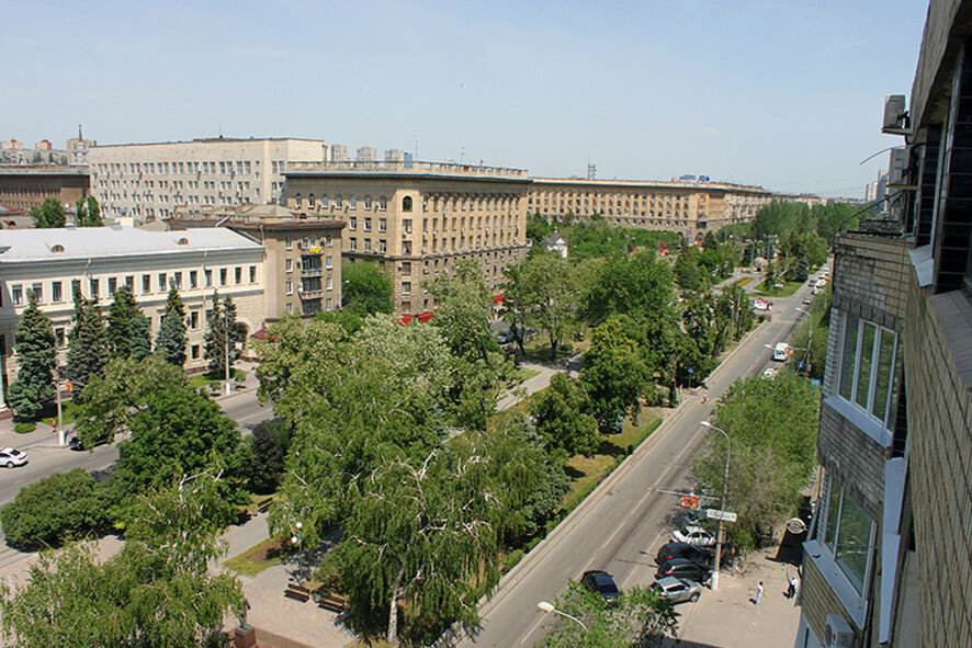 Проспект ленина волгоград фото Apartment on Lenina 6, short-term housing rental, Volgograd, V.I. Lenina Avenue,