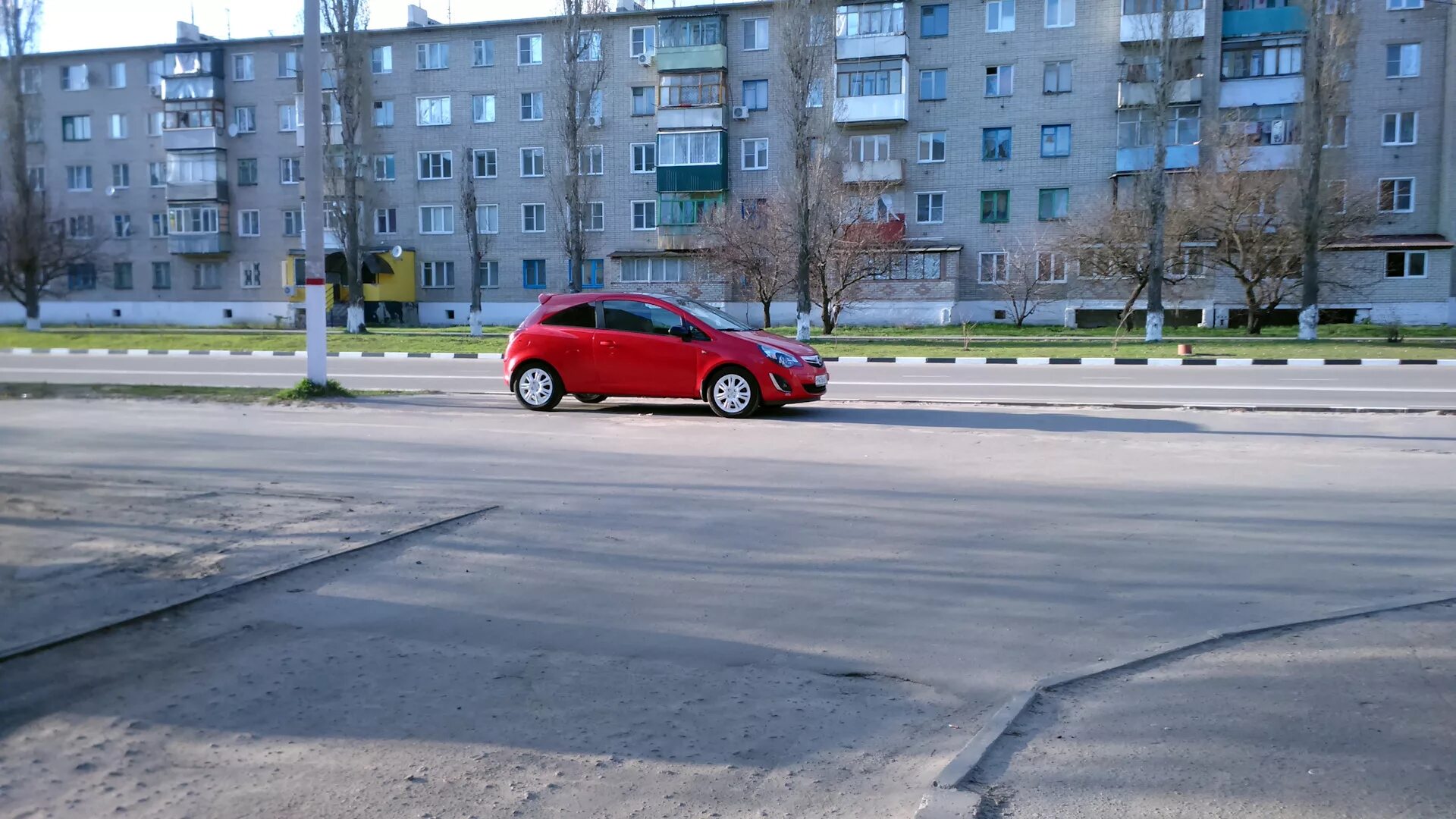 Проспект лиски фото Лиски Проспект Лёнина 15.04.2017 - Opel Corsa D, 1,4 л, 2013 года фотография DRI