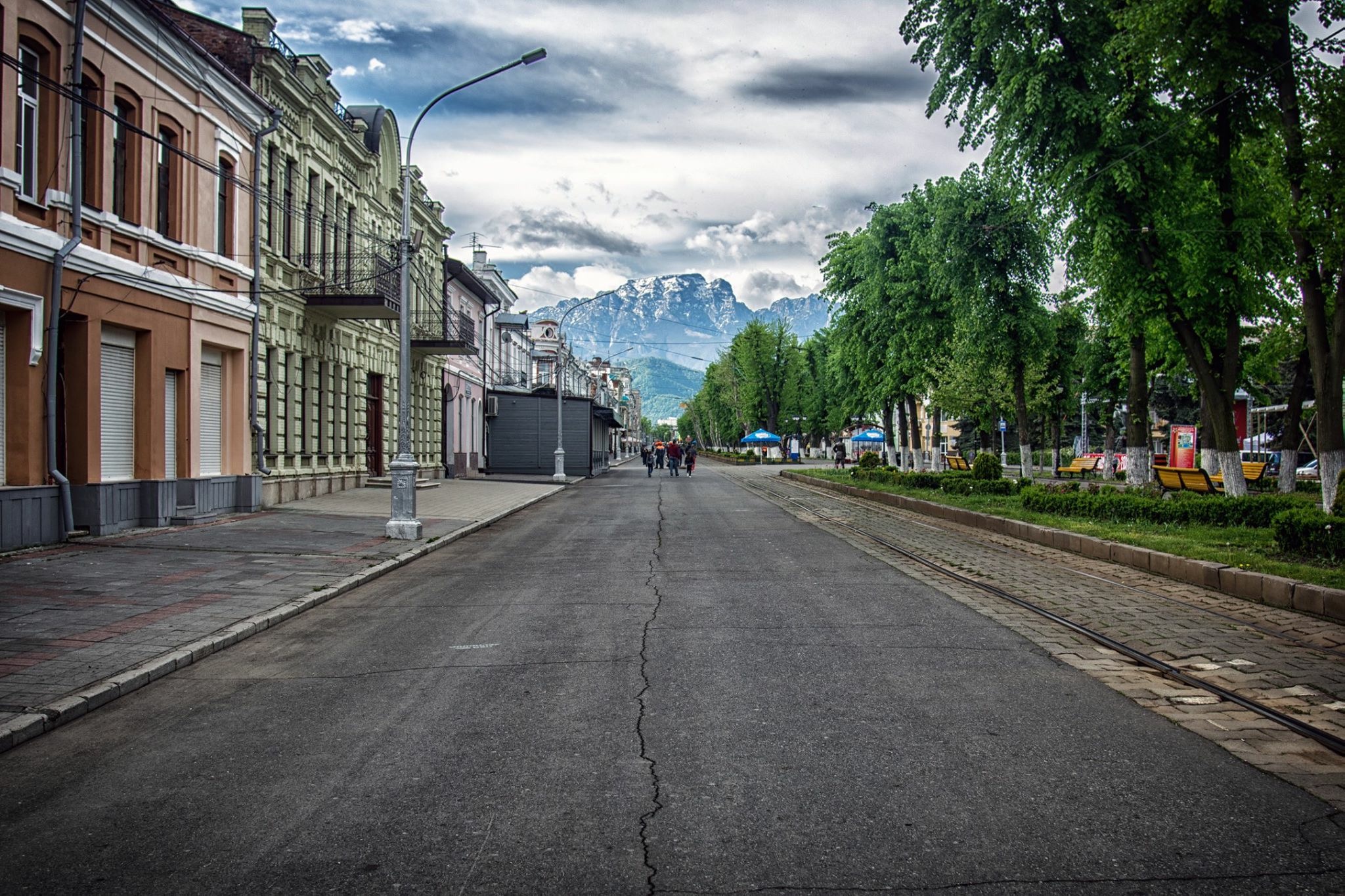 Проспект мира владикавказ фото Владикавказ красивые места для - Фото